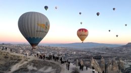 Nevşehir’de geçen yıl sıcak hava balonu rekoru kırıldı