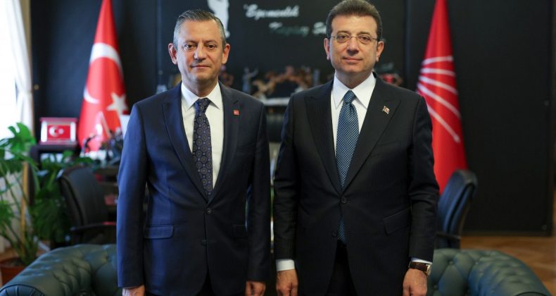 Özgür Özel ve Ekrem İmamoğlu Ankara’da görüştü