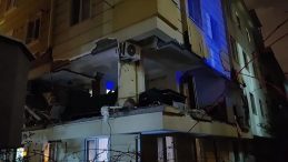 Ümraniye’de patlama: Evin duvarı yıkıldı, 1 kişi yaralandı