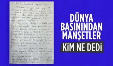 Abdullah Öcalan’ın ‘silah bırakın’ çağrısı dünya basınında