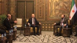 Bilal Erdoğan ve beraberindeki Türk heyetinden Şam’a ziyaret