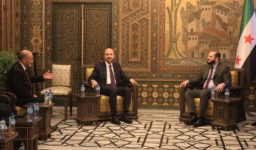Bilal Erdoğan ve beraberindeki Türk heyetinden Şam’a ziyaret