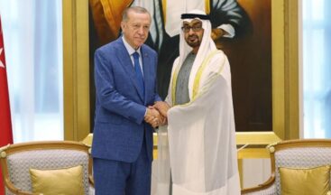 Cumhurbaşkanı Erdoğan BAE Devlet Başkanı Nahyan ile görüştü