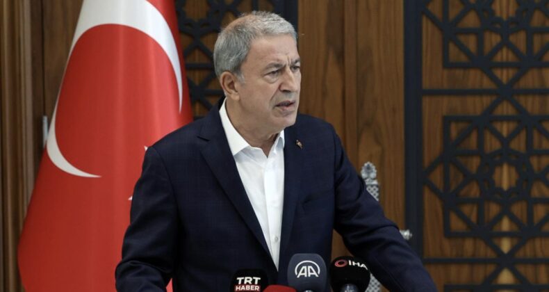 Hulusi Akar’dan PKK açıklaması: Silah bırakmazlarsa kendileri bilir
